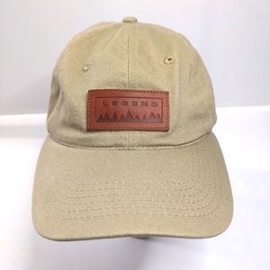 Legend Leather Patch Adjustable Dad Hat